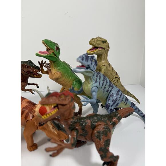 Dinosaur Toy Lot 8 Kid Galaxy Discovery Dino Achelosauru Allosaurus Deinoychus - Picture 4 of 10